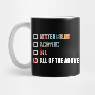 Artist Painting Styles Mug